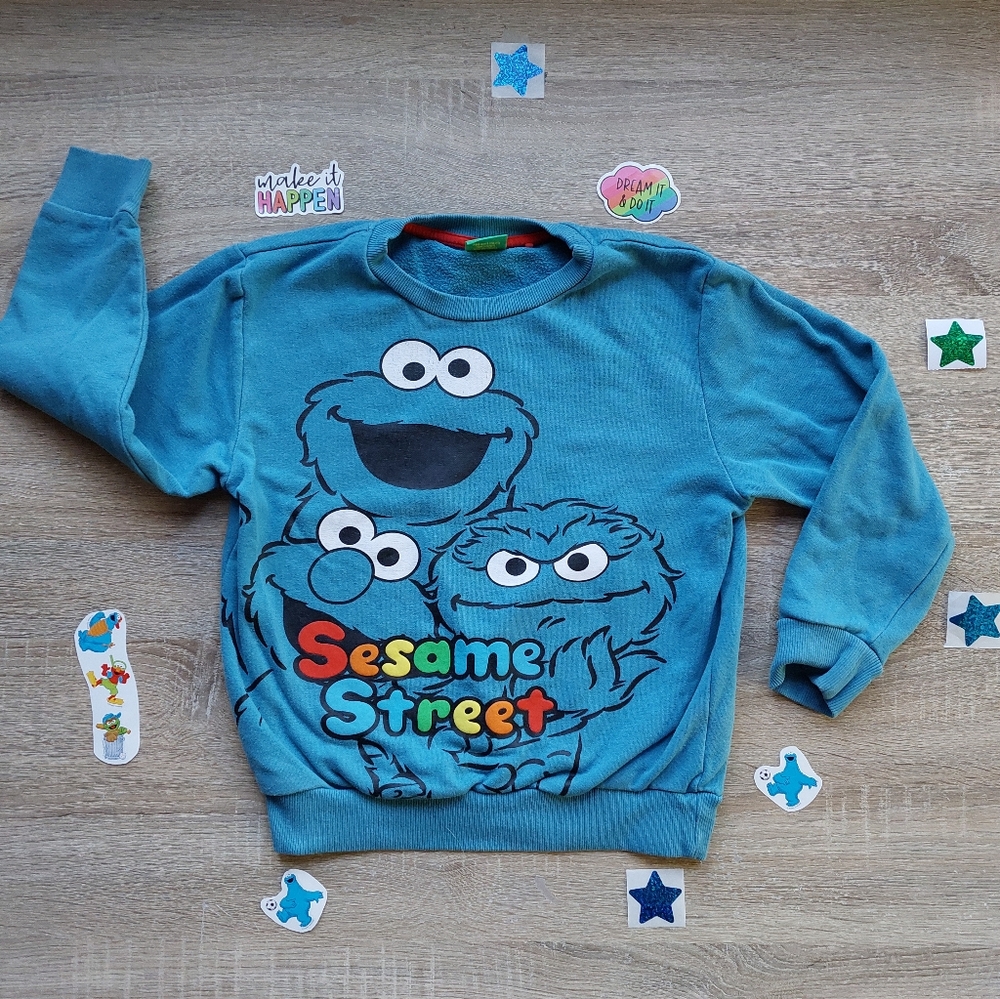 Next Cookie Monster sweatshirt - Picture 14 of 16